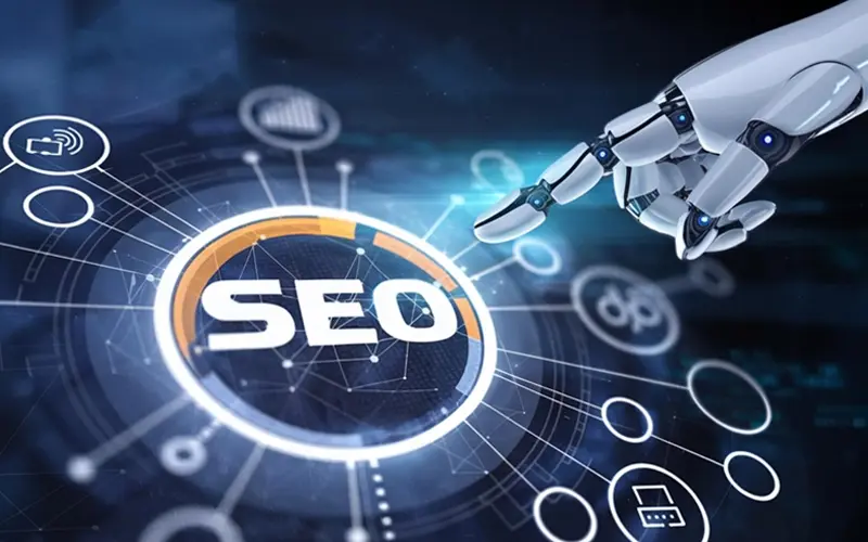 SEO analytics dashboard