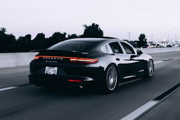 Modern car representing automotive software
